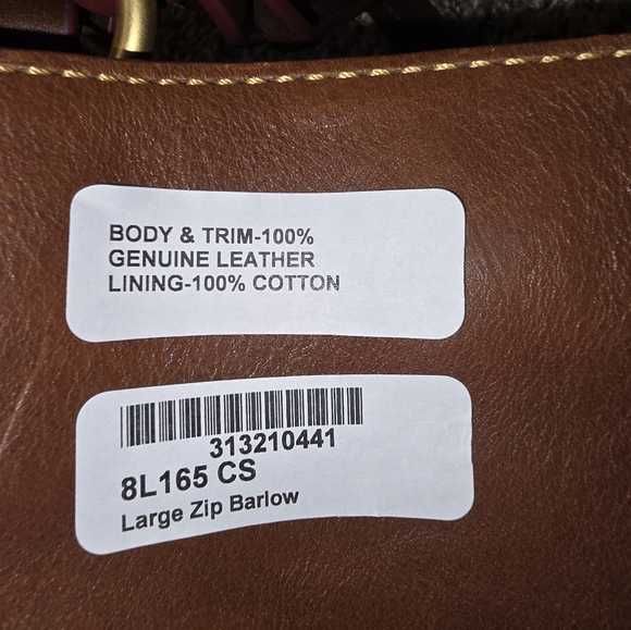 Dooney&Bourke Large zip Barlow - Picture 5 of 5